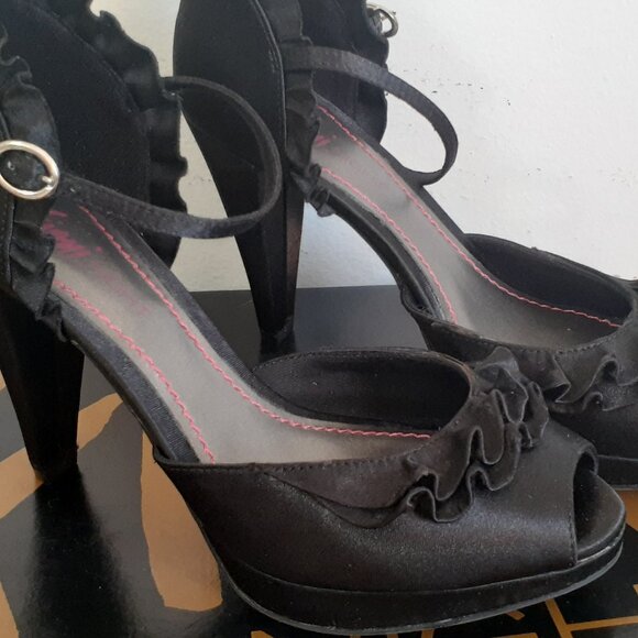 Sac et soulier 6 talons 4 pouces pour soirée - Picture 1 of 9